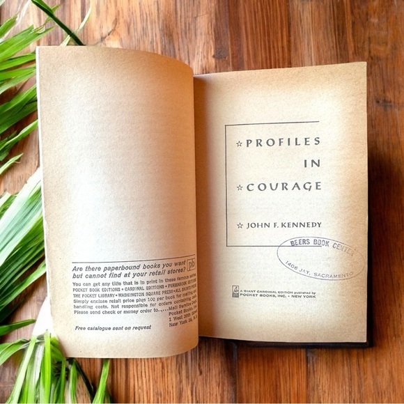 Vintage 1963 Profiles in Courage by John F. Kennedy | 24th Printing | Cardinal - Picture 7 of 13